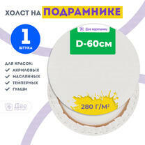 Без бренда «Холст Две картинки круглый 60 см на подрамнике» в Йошкар-Оле в интернет-магазине  Без бренда «Холст Две картинки круглый 60 см на подрамнике» в Йошкар-Оле