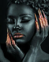 Без бренда «Портрет с золотыми ногтями» в Йошкар-Оле