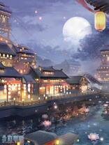 Без бренда «Ночной город на фоне луны» в Йошкар-Оле