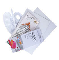 Без бренда «Набор подарочный «Две картинки»: краски акрил 12x12 мл, 2 холста 22x30 на мдф, 10 кистей, мастихин, палитра. Уценка (без упаковки)» в Йошкар-Оле в интернет-магазине  Без бренда «Набор подарочный «Две картинки»: краски акрил 12x12 мл, 2 холста 22x30 на мдф, 10 кистей, мастихин, палитра. Уценка (без упаковки)» в Йошкар-Оле