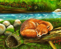 Без бренда «Рыжая лиса у реки» в Йошкар-Оле в интернет-магазине  Без бренда «Рыжая лиса у реки» в Йошкар-Оле