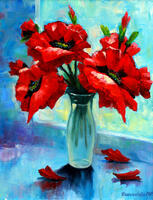 Без бренда «Букет красных маков» в Йошкар-Оле