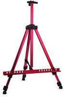 Без бренда «Коробка 25 шт.: Металлический мольберт тренога в чехле, телескопический, красный» в Йошкар-Оле