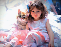 Без бренда «Девочка и пушистая кошечка» в Йошкар-Оле