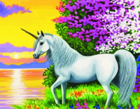 Без бренда «Белый единорог на фоне заката» в Йошкар-Оле