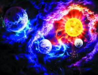 Без бренда «Солнце и планеты среди туч» в Йошкар-Оле